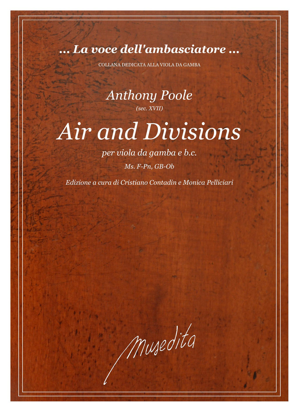 A. Poole: 18 Divisions on a Ground (Ms vari)