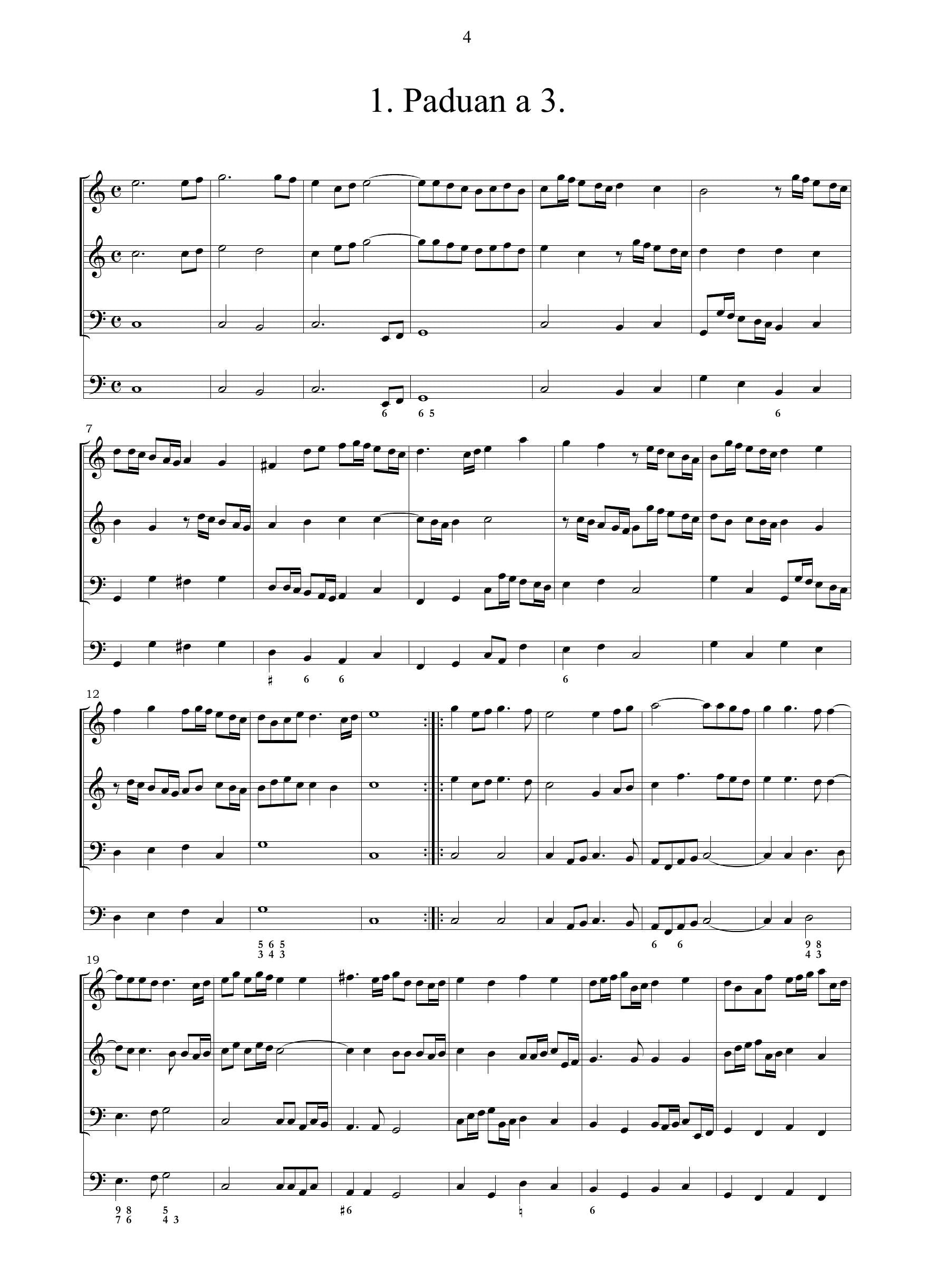 J. Rosenmüller: Studenten-Music (Leipzig, 1654)