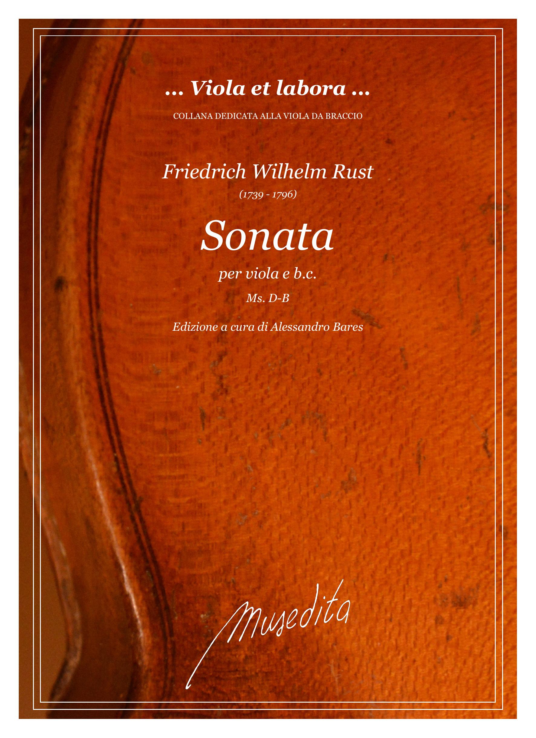 F.W. Rust: Sonata in fa maggiore (Ms, D-B)