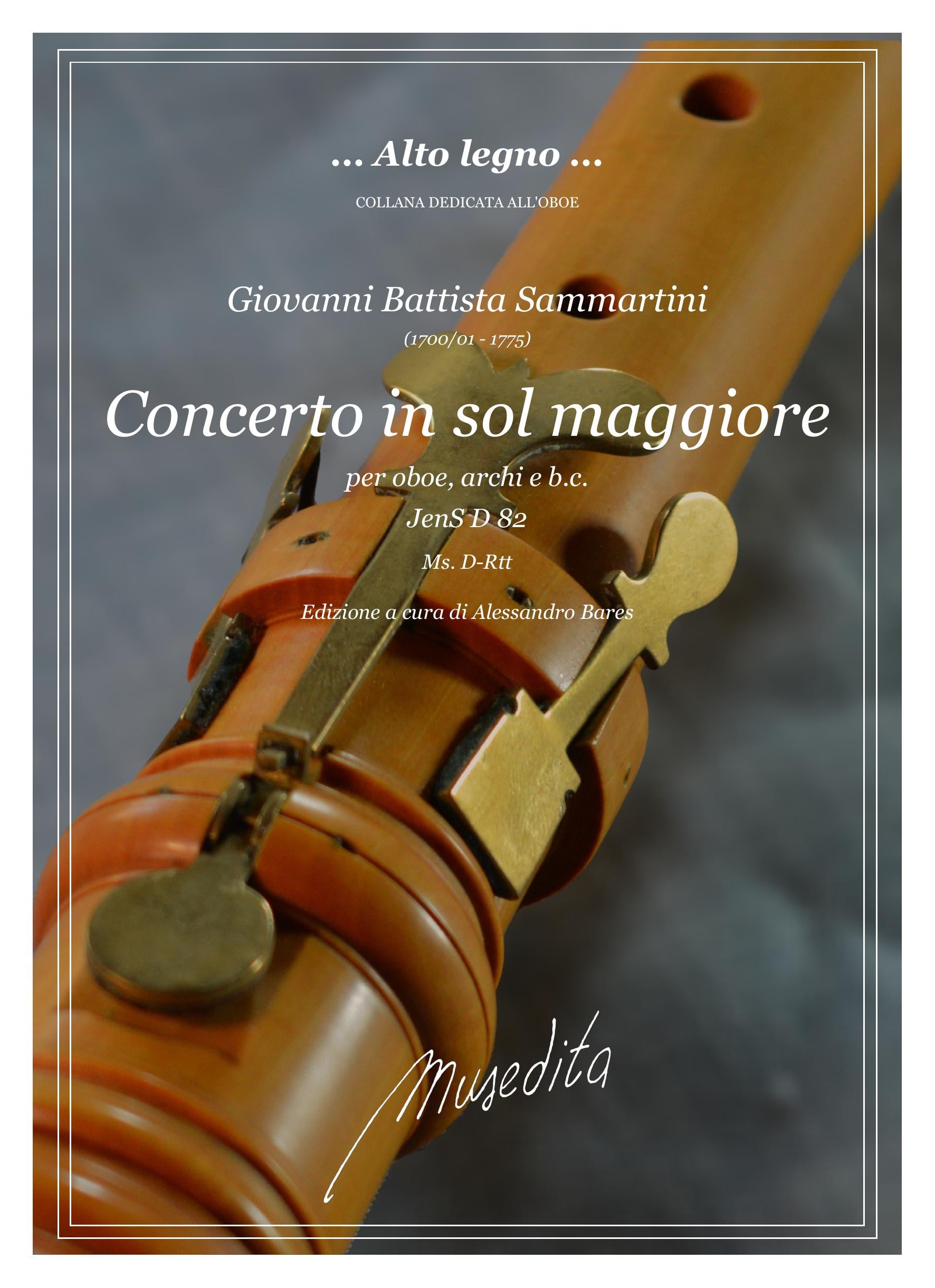 G.B. Sammartini: Concerto in sol maggiore (Ms, D-Rp)