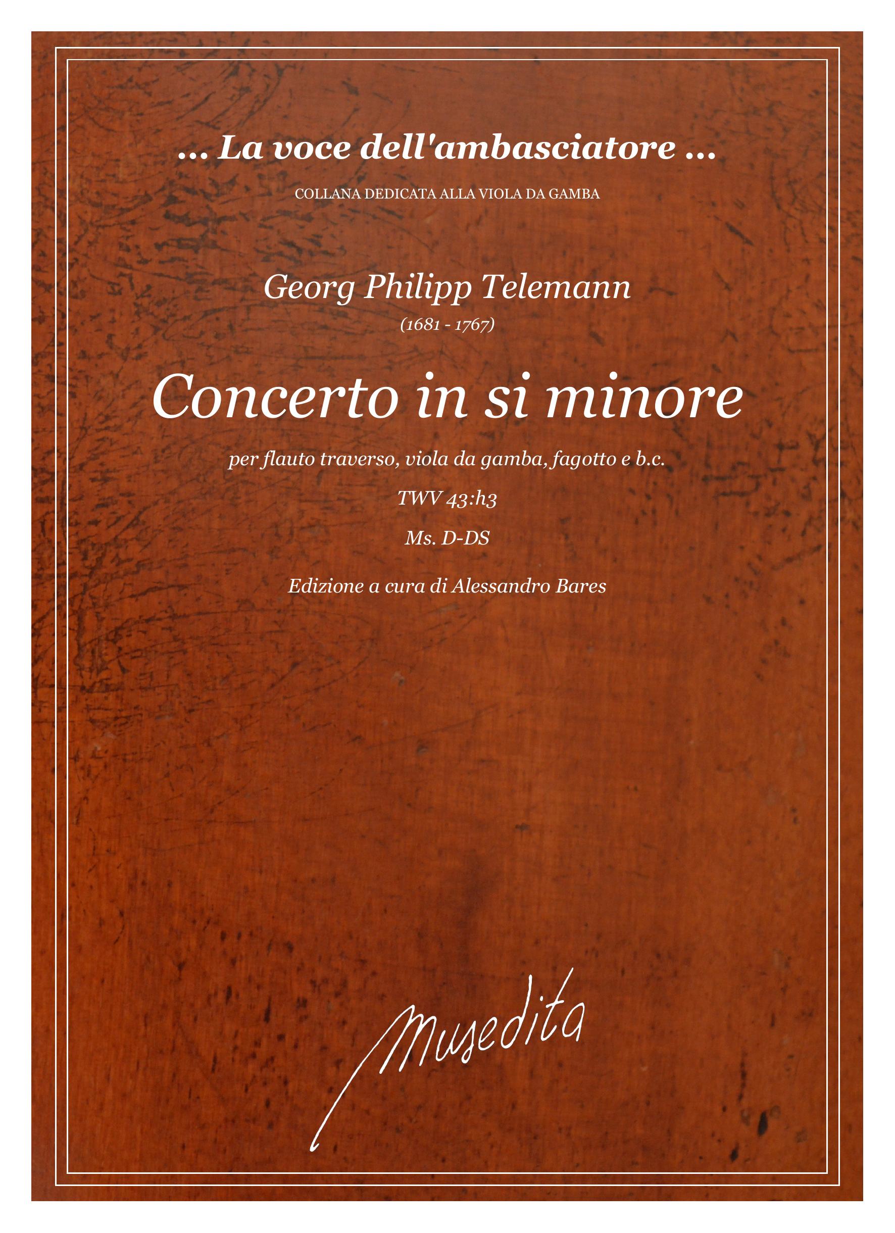 G.Ph. Telemann: Concerto in si minore TWV 43:h3