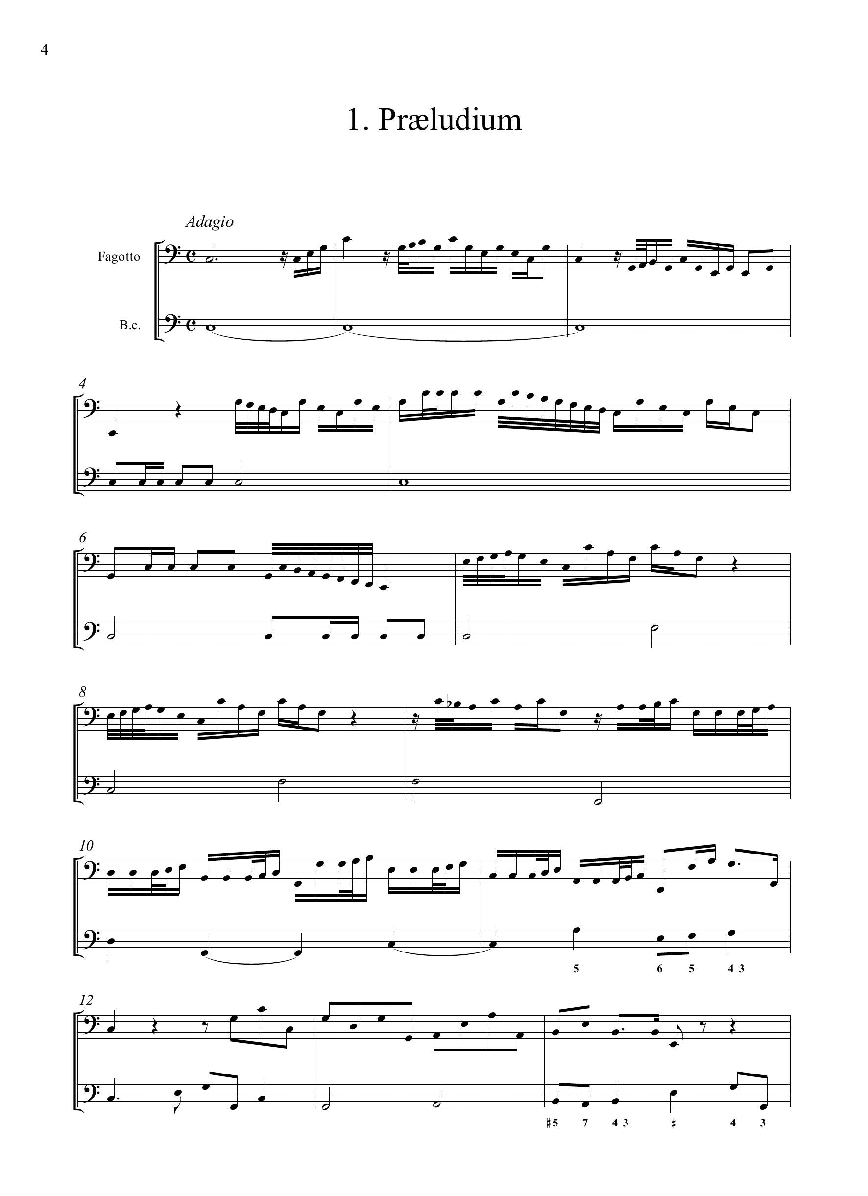[?] Tiehl: 13 Preludi e Sonate (Ms, D-SWl)