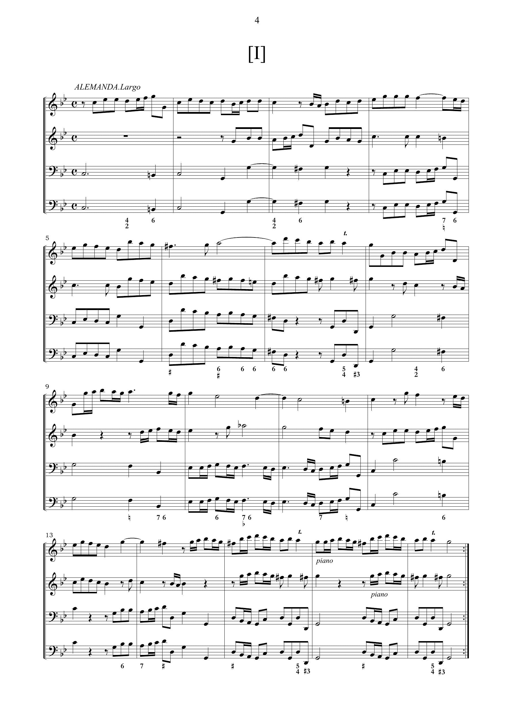 G. Torelli: Concerto da camera op.2 (Bologna, 1686)