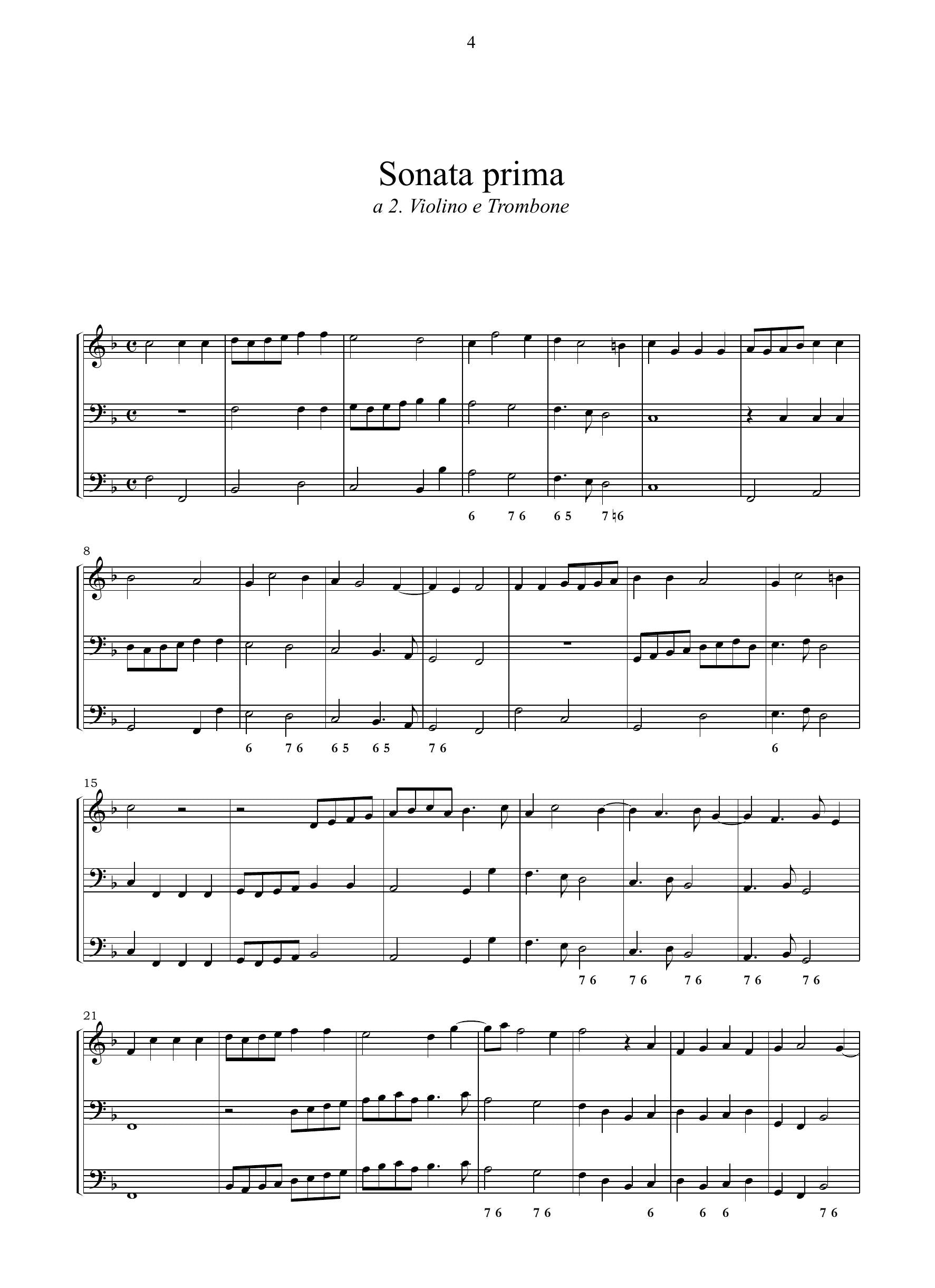 M. Uccellini: Sonate, sinfonie et correnti (libro secondo) (Venezia, 1639)