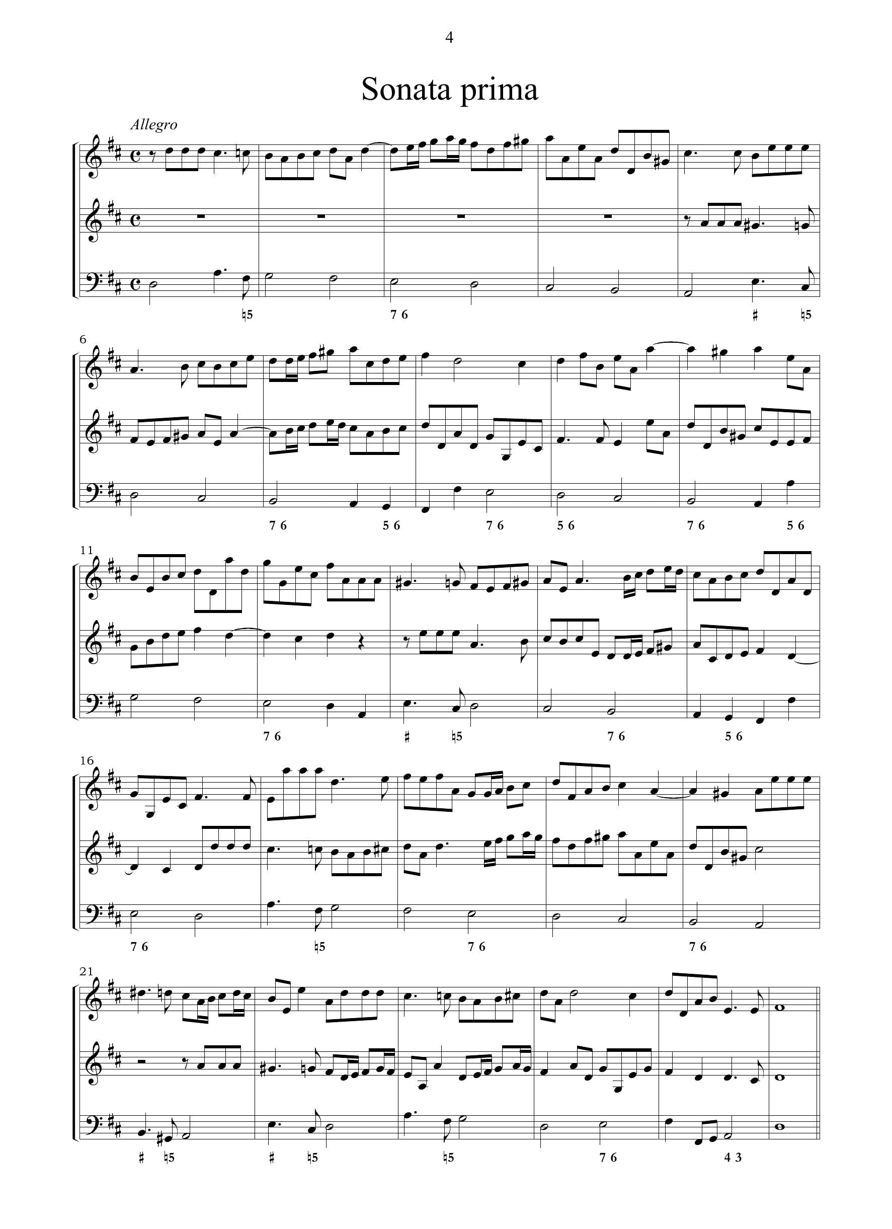 G.B. Vitali: Sonate op.2 (Bologna 1667)