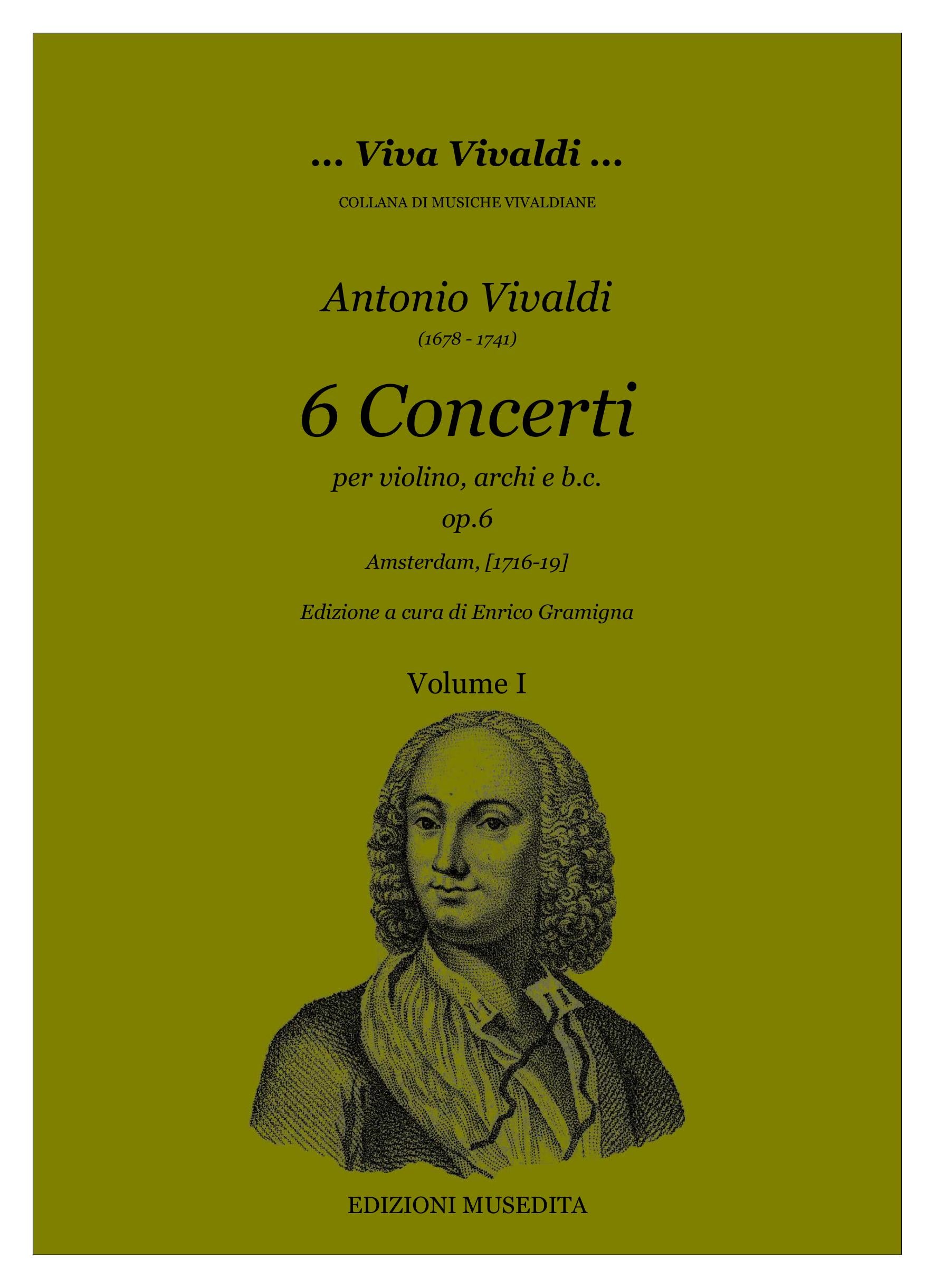 A. Vivaldi: 6 Concerti op.6 (Amsterdam, [1716-19])