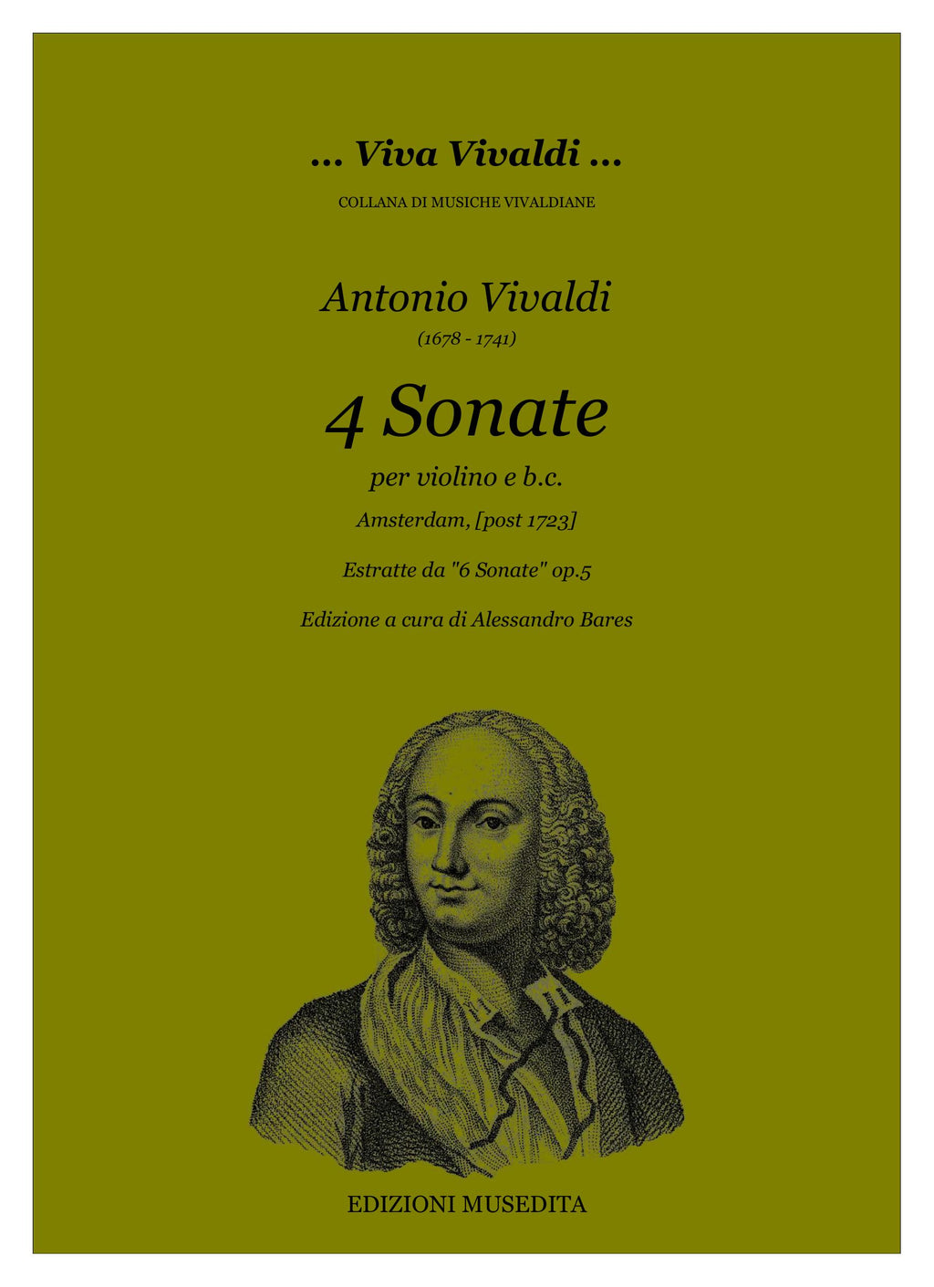A. Vivaldi: 4 Sonate dall'op.5 (Amsterdam, post 1723)