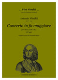 A. Vivaldi: Concerto in fa maggiore RV 456