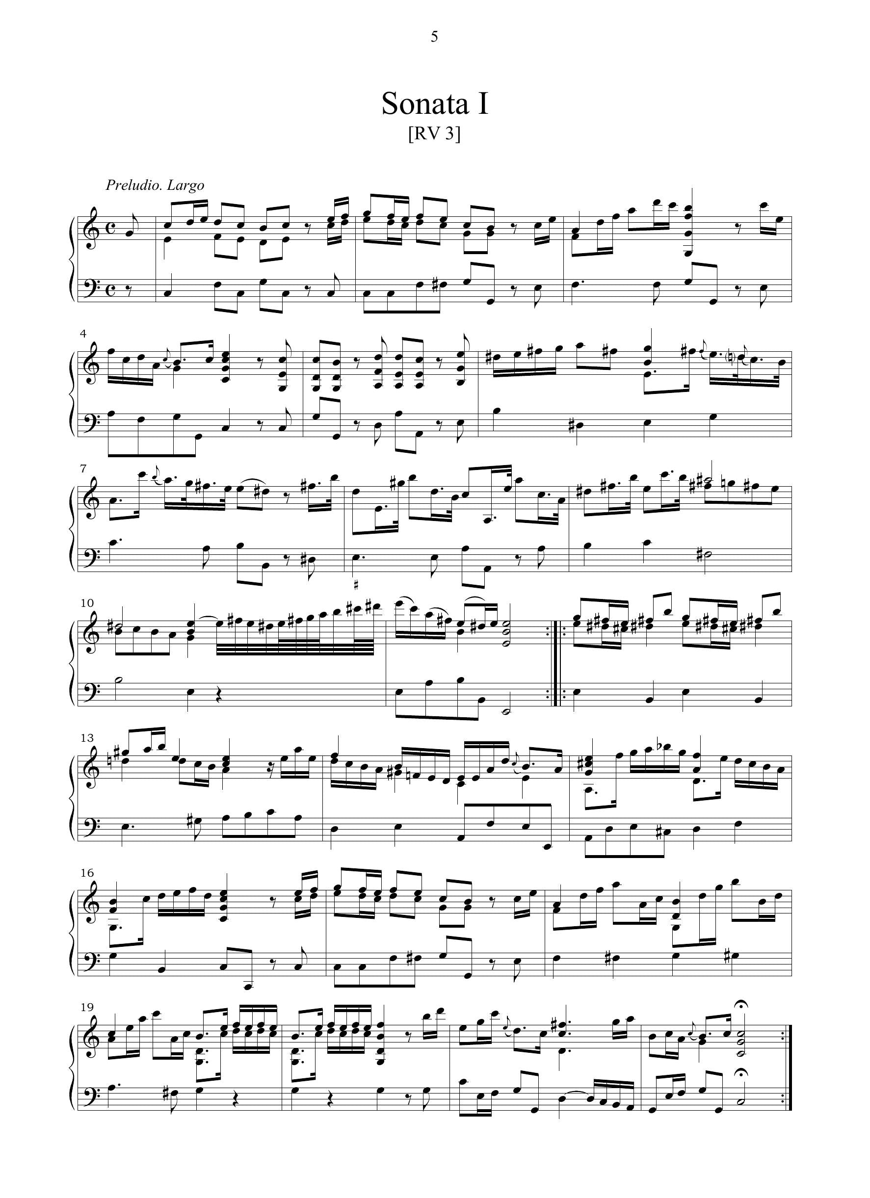 A. Vivaldi: Le sonate manoscritte di Manchester