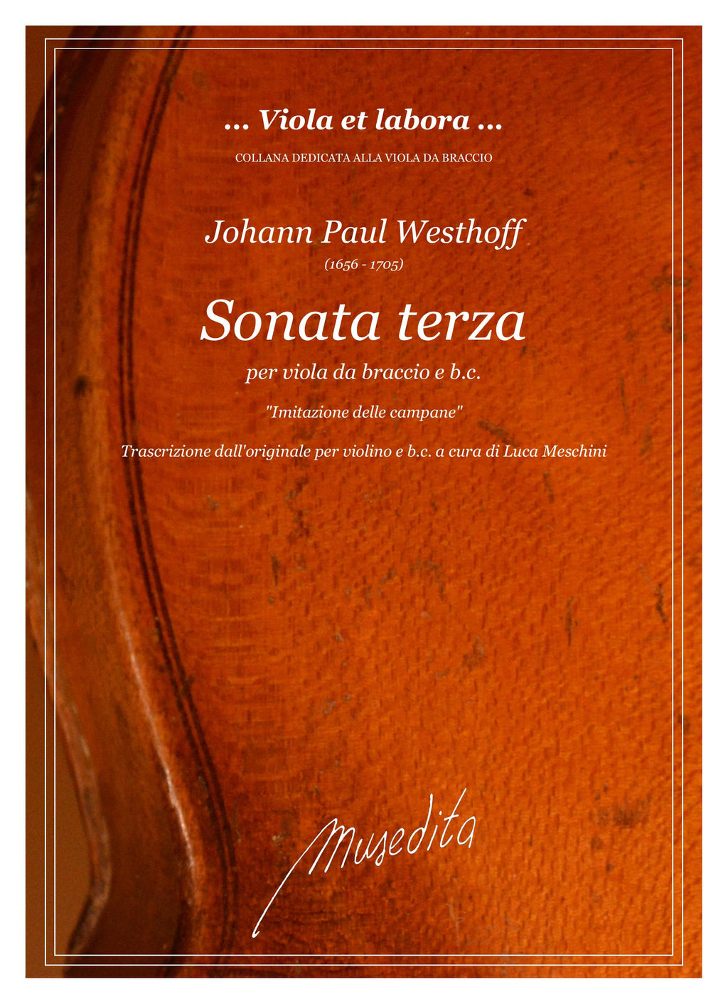 J.P. Westhoff: Sonata terza "Imitazione delle campane"