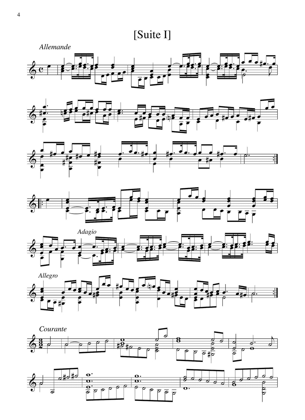 J.P. Westhoff: 6 Suites o Partite ([Dresden, 1696])