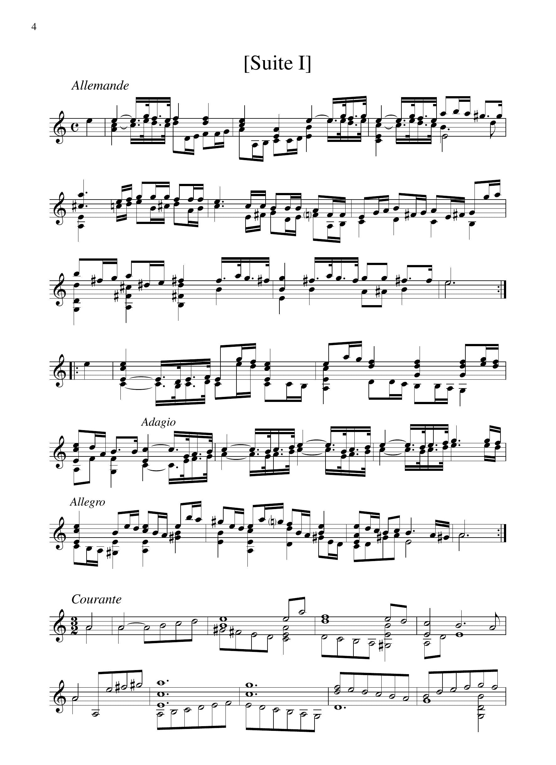 J.P. Westhoff: 6 Suites o Partite ([Dresden, 1696])